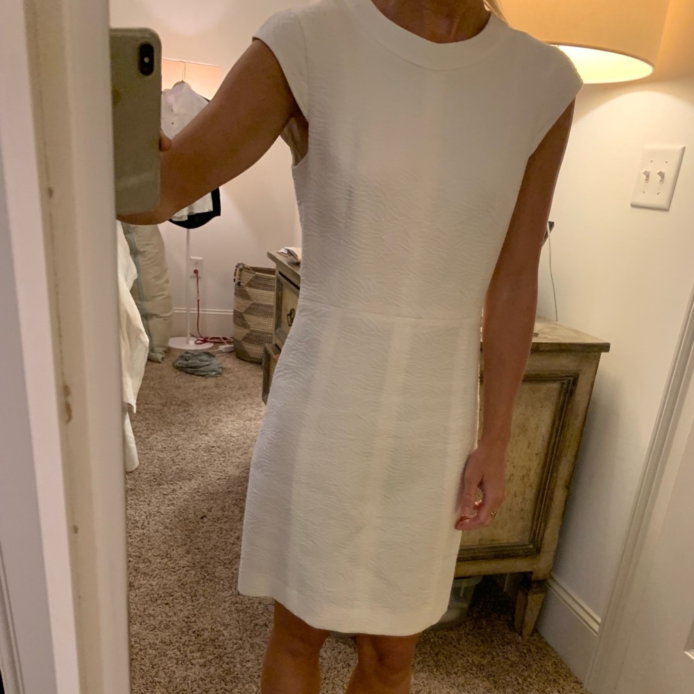 Theory white dress